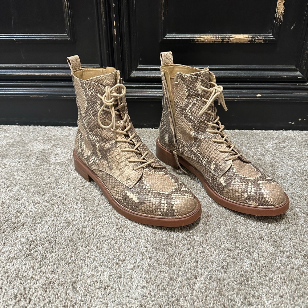 Sam Edelman combat boots